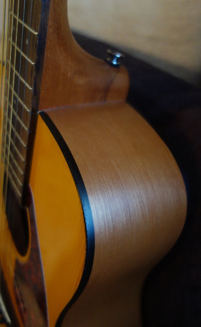 3/4 acoustic guitar