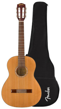 3/4 fender classical guitar