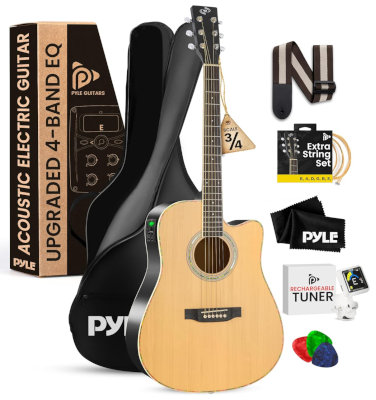 pyle 3/4 acoustic guitar