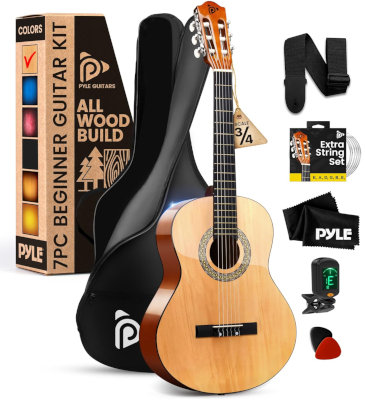 pyle 3/4 classical guitar