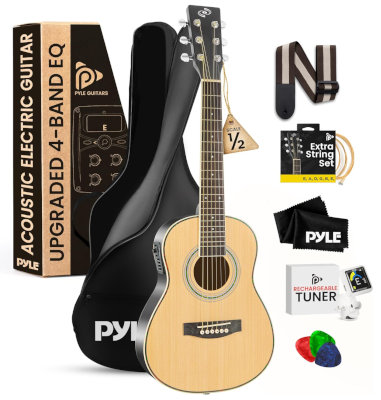 pyle 34 inch acoustic guitar