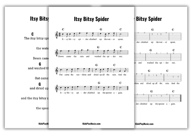 Itsy Bitsy Spider Itsy Bitsy Spider