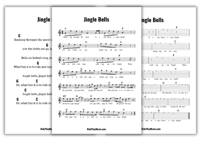 Jingle Bells - Guitar Free PDF Download