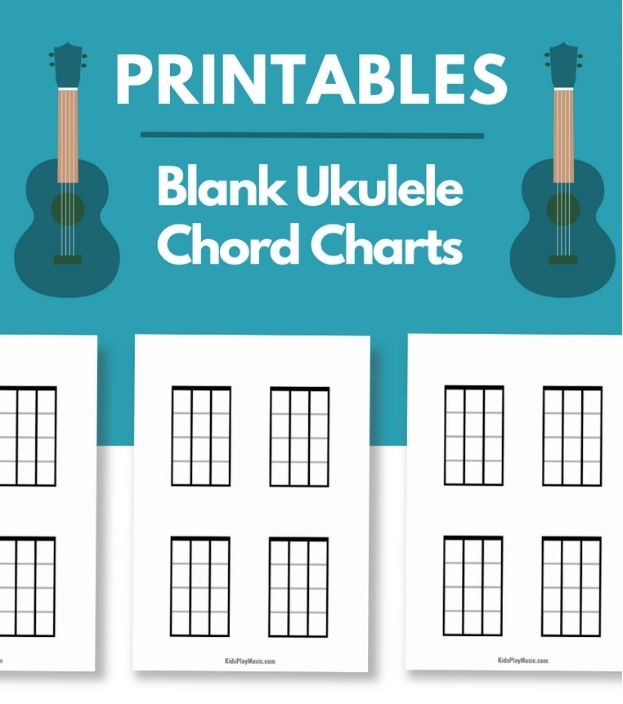 Blank Ukulele Chord Charts PDF Printables